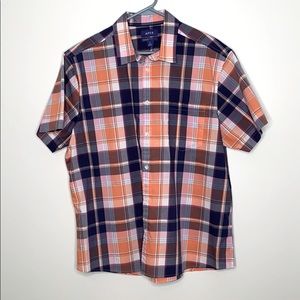 Apt. 9 button down shirt mens XL untucked fit NWOT